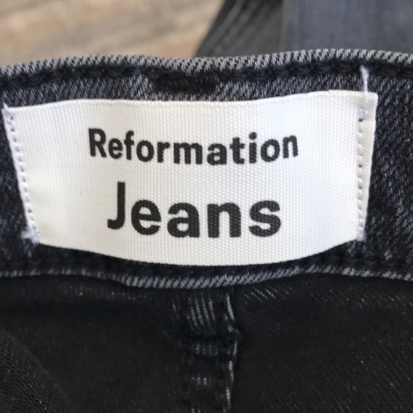 Reformation High & Skinny Jeans In Gibson size 24 - Picture 8 of 10